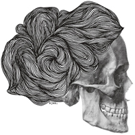 Skull T-Shirt: Skull Per Sata by Sjem